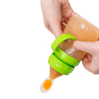 Poco baby cuillère-biberon 100% silicone