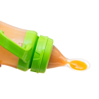 Poco baby cuillère-biberon 100% silicone