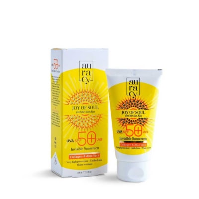 Auracy Ecran Solaire Invisible SPF50+ 50gr