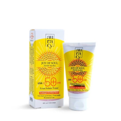 Auracy Ecran solaire teinté SPF50+ Rose 50gr