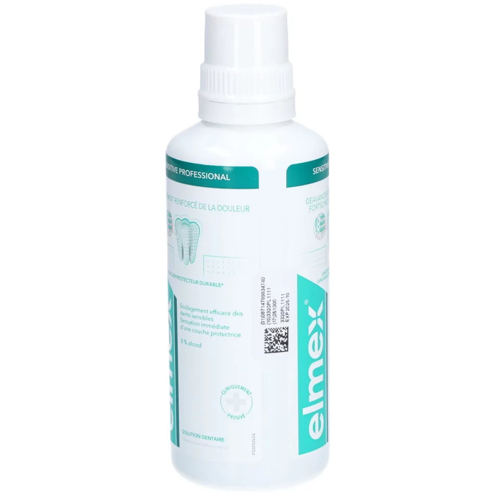 Elmex bain de bouche sensitive original 400ml