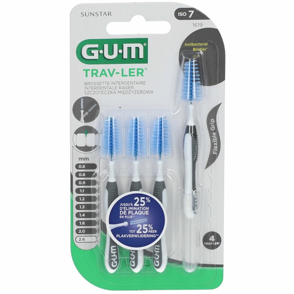 Gum brossette interdentaire travler 2,6mm 1619