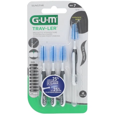 GUM Brossette Interdentaire Travler 2,6mm 1619