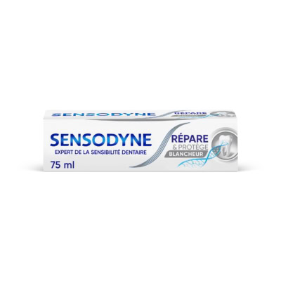 Sensodyne Dentifrice Blancheur Répare et Protège 75ml