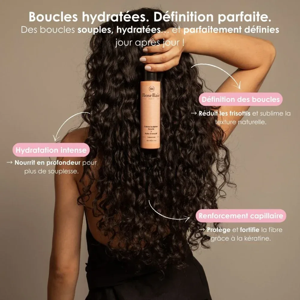 Rosebaie gamme avocat x kératine