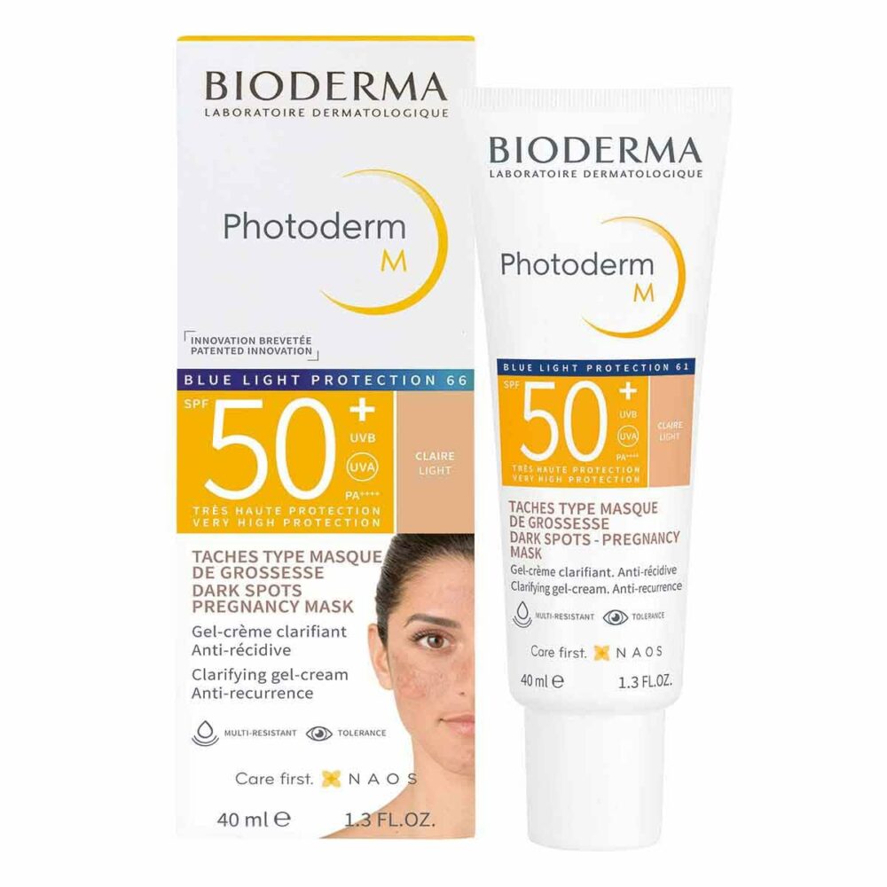 Bioderma photoderm m anti-tâches teinte claire 40ml