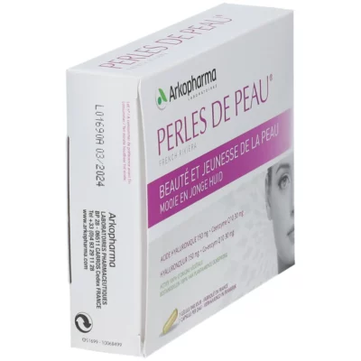 Arkopharma perles de peau beauté et jeunesse 30 gélules
