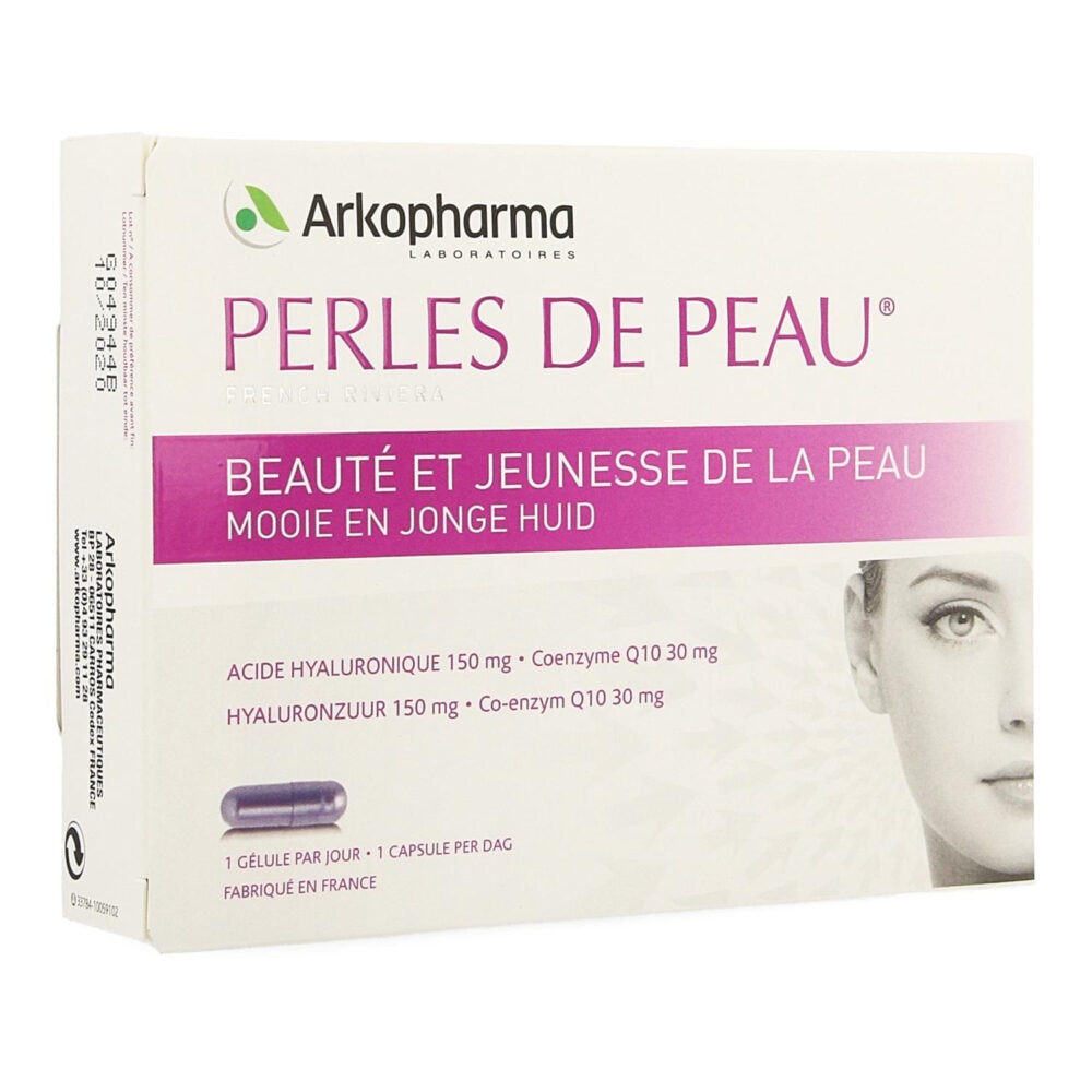 Arkopharma perles de peau beauté et jeunesse 30 gélules