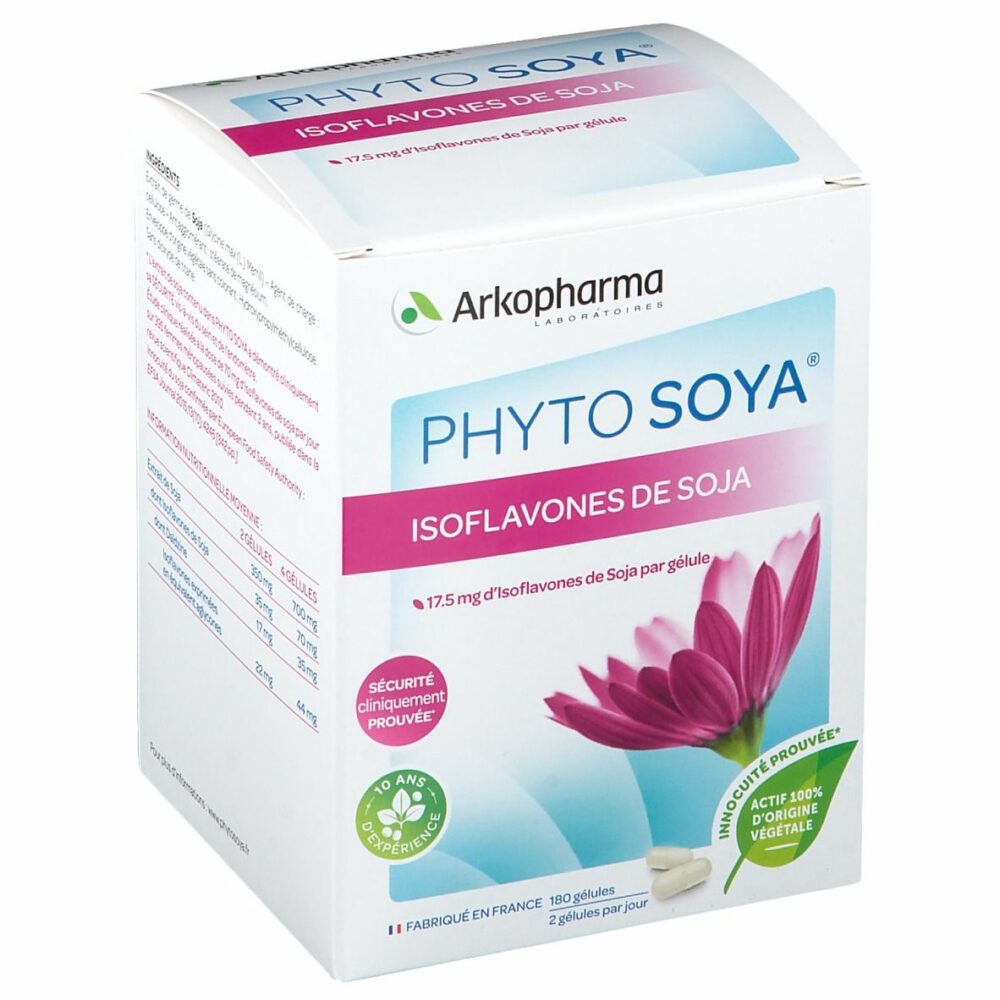 Arkopharma phyto soya ménopause 180 gélules