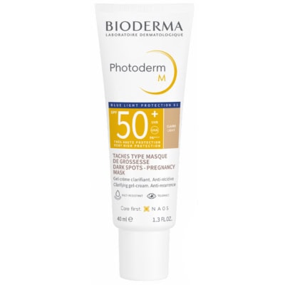 BIODERMA Photoderm M Gel-Crème Clarifiant SPF50 Teinte Claire 40ml