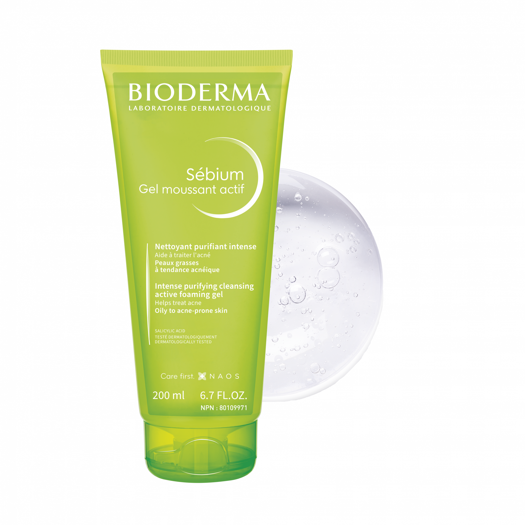 Bioderma sébium gel moussant actif 200ml Bioderma sébium gel moussant actif 200ml