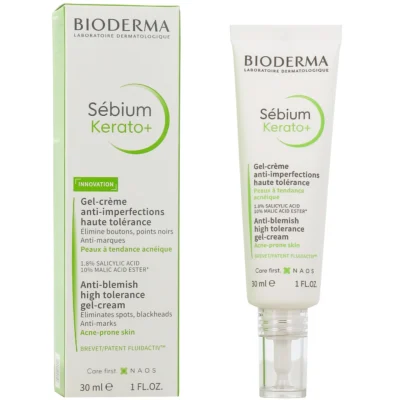 Bioderma sébium kerato+ gel-crème anti-imperfections 30ml