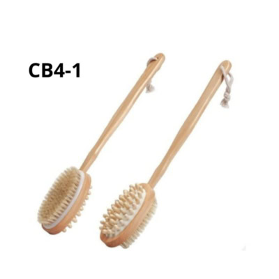 Azal Brosse de Douche en Bois