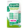 GUM Brossette Interdentaire Soft Picks Confort Flex Medium Menthe 670