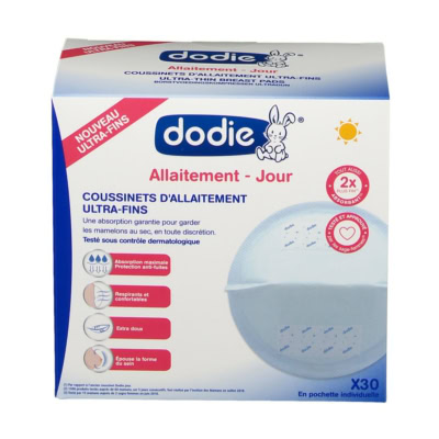 DODIE Coussinets d'Allaitement Jour Ultra Fins 30 Pièces