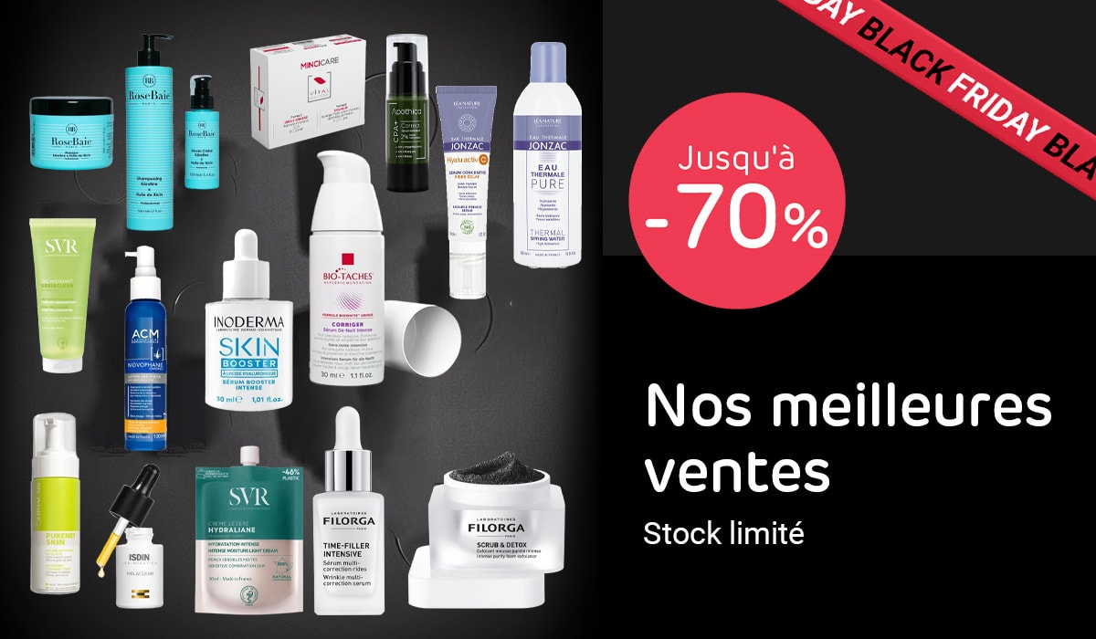 Vente flash Banner mail black friday