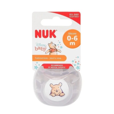 NUK Sucette Disney Winnie avec Boite 0-6 Mois