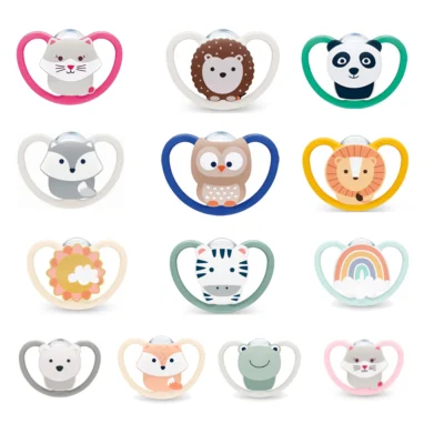 NUK Sucette Space avec Boite 0-6 Mois