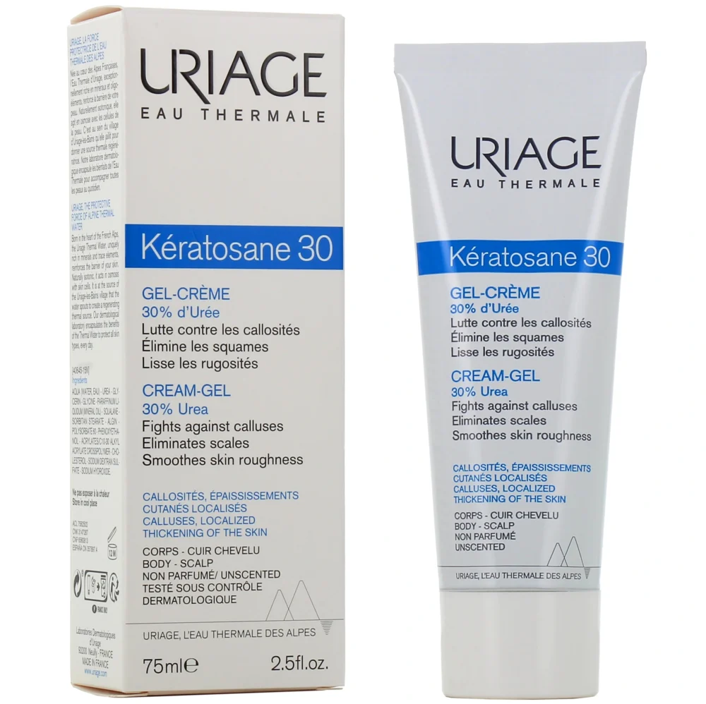 Uriage keratosane 30 gel creme 75ml