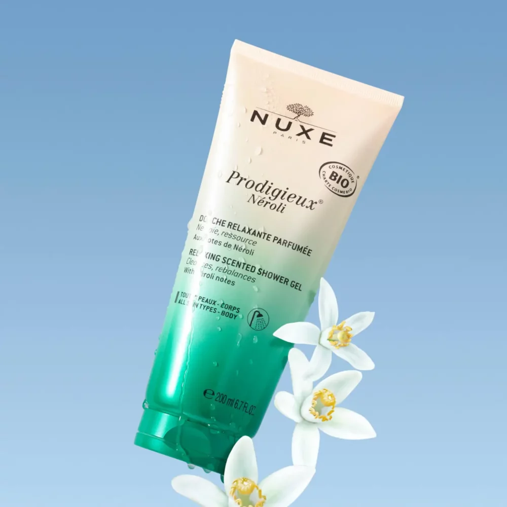 Nuxe prodigieux néroli gelée de douche relaxante 200ml