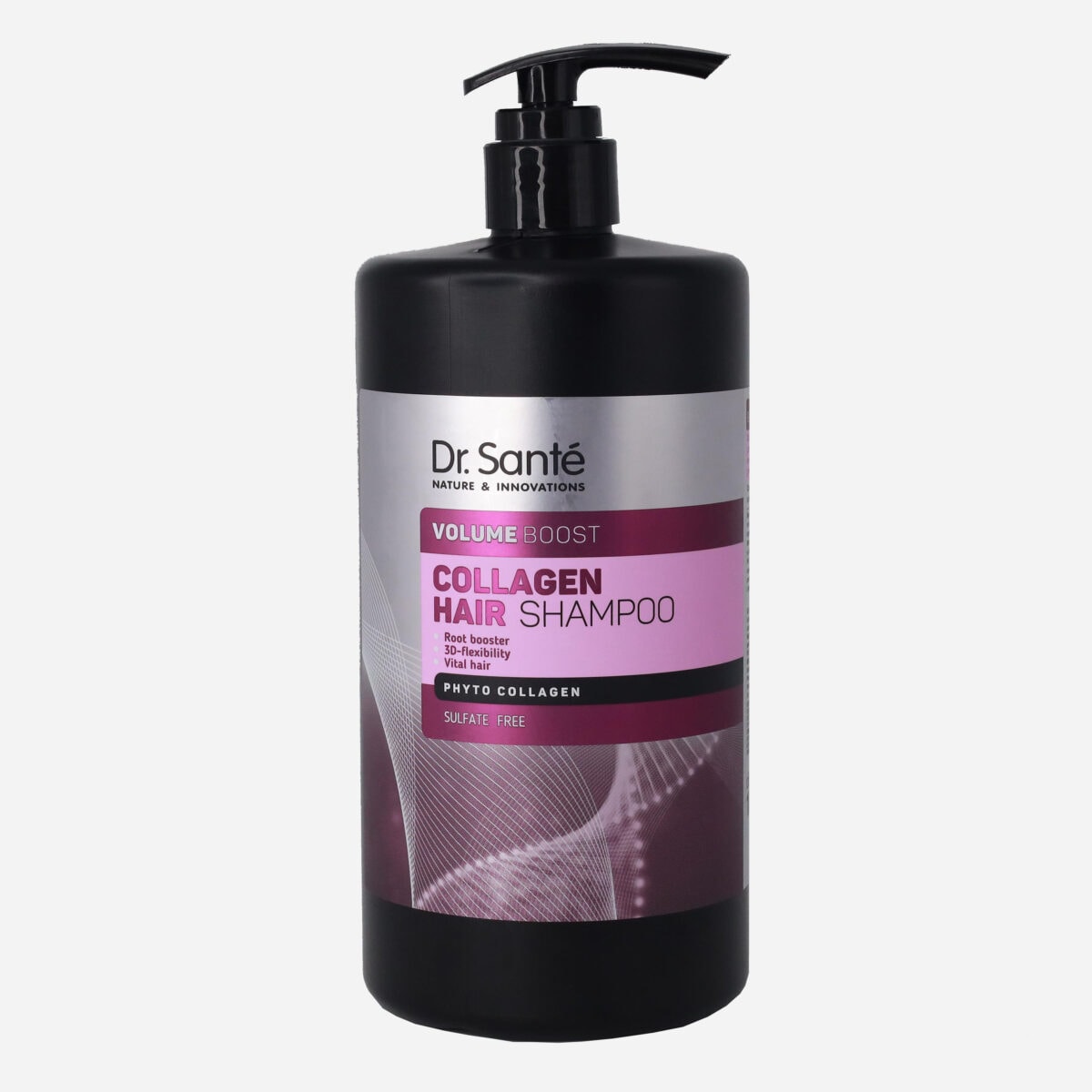 Pourquoi choisir un shampoing sans sulfate? Dr sante collagen hair shampooing volume boost 1l