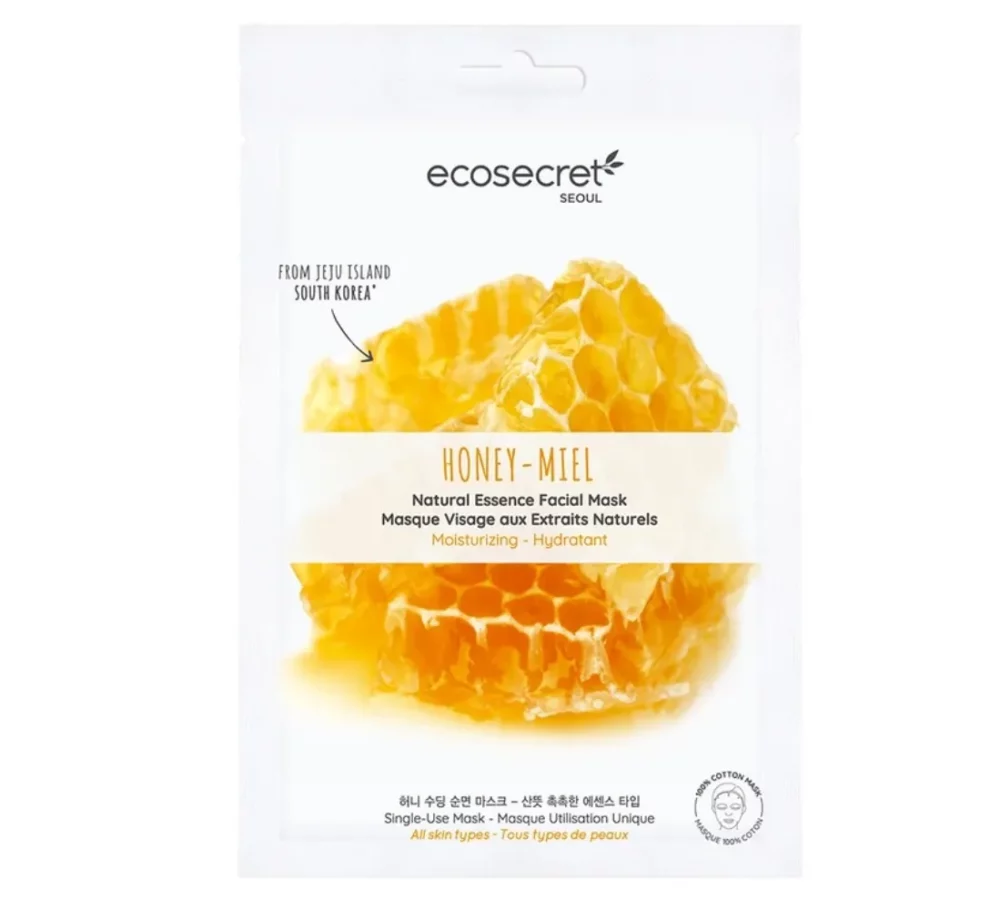 Eco secret masque visage extraits naturels de miel hydratant 20ml