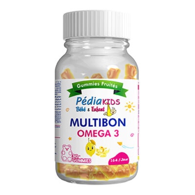Pédiakids Multibon Omega 3 30 Gummies