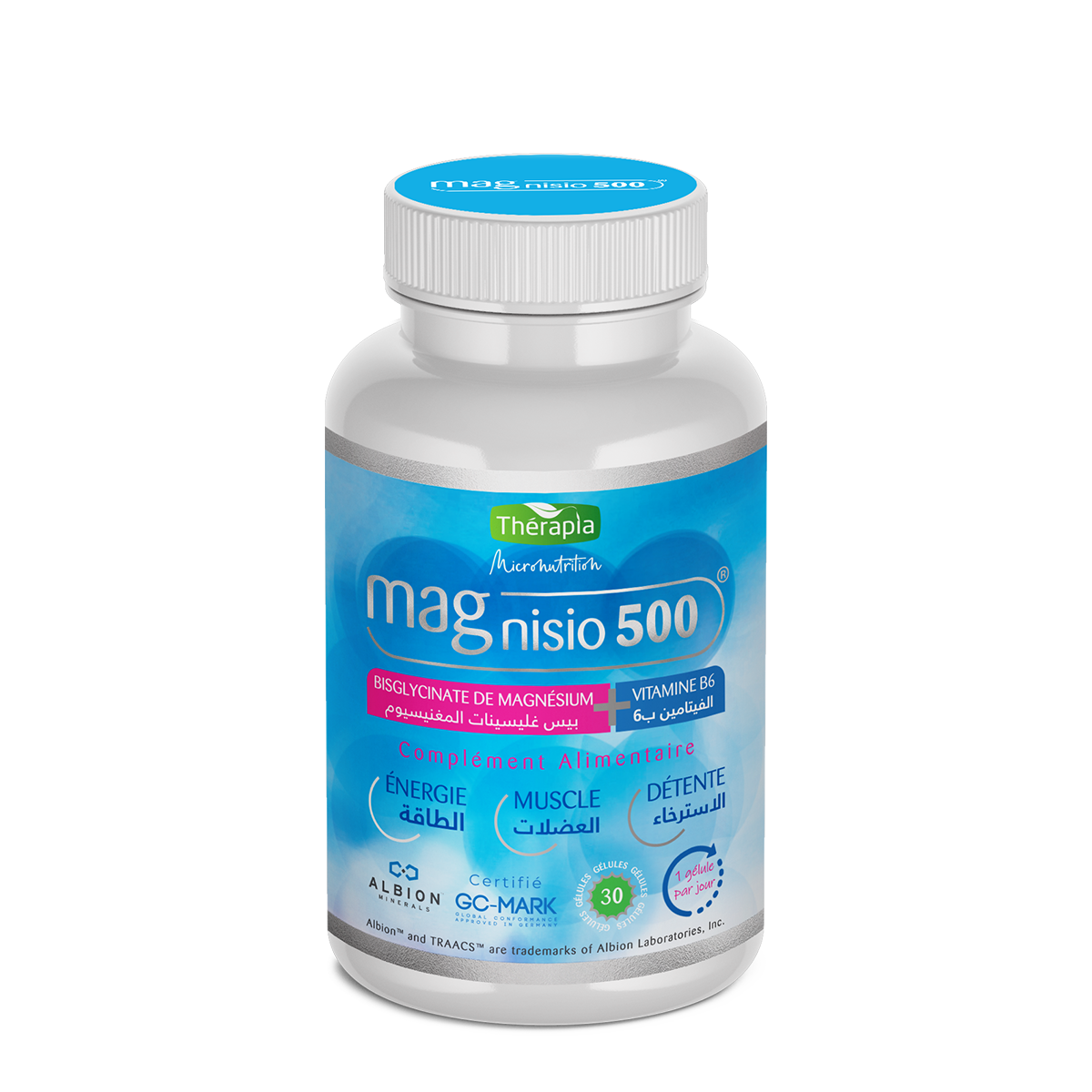 Therapia magnisio 500 30 gélules Therapia magnisio 500 30 gélules