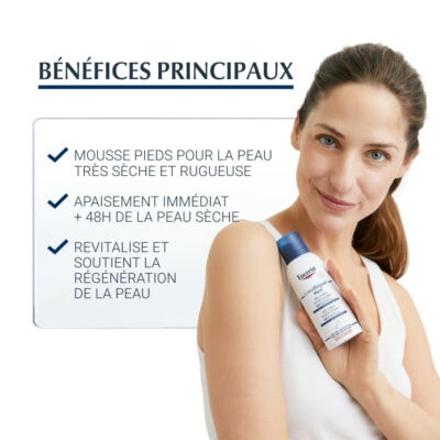 EUCERIN Urea Repair Plus Mousse Pieds 10% D'urée