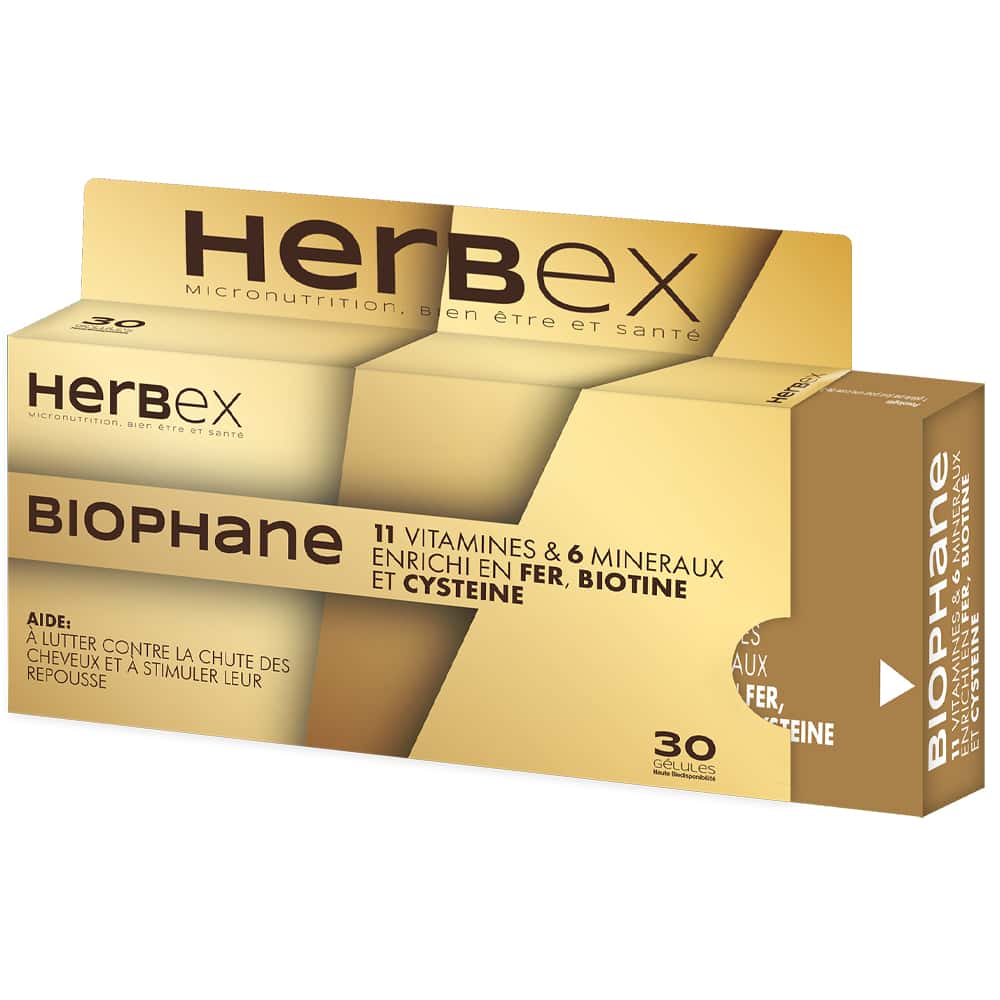 Herbex biophane 30 gélules