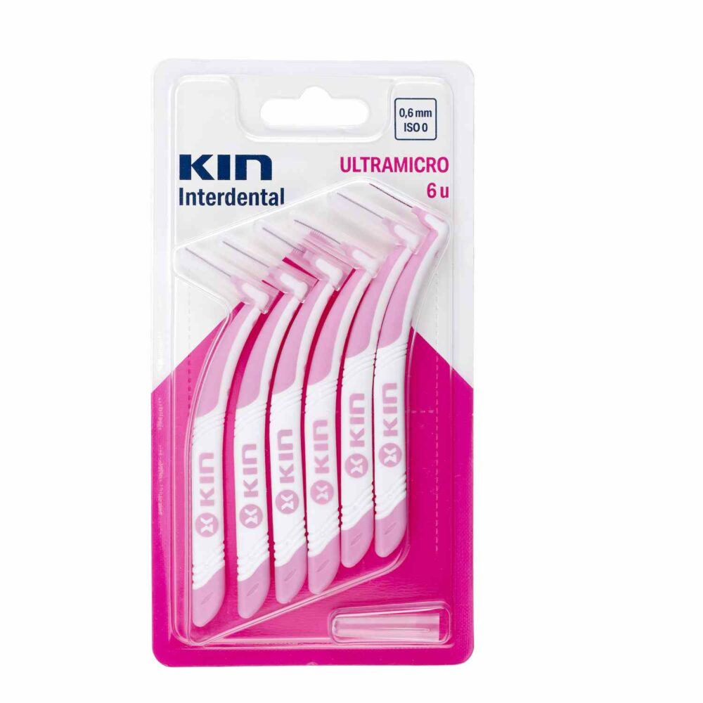 Kin brossette interdentaire ultra micro 0. 6mm 6 unites