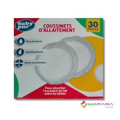 Baby Pur Coussinets D'allaitement  30 Pieces