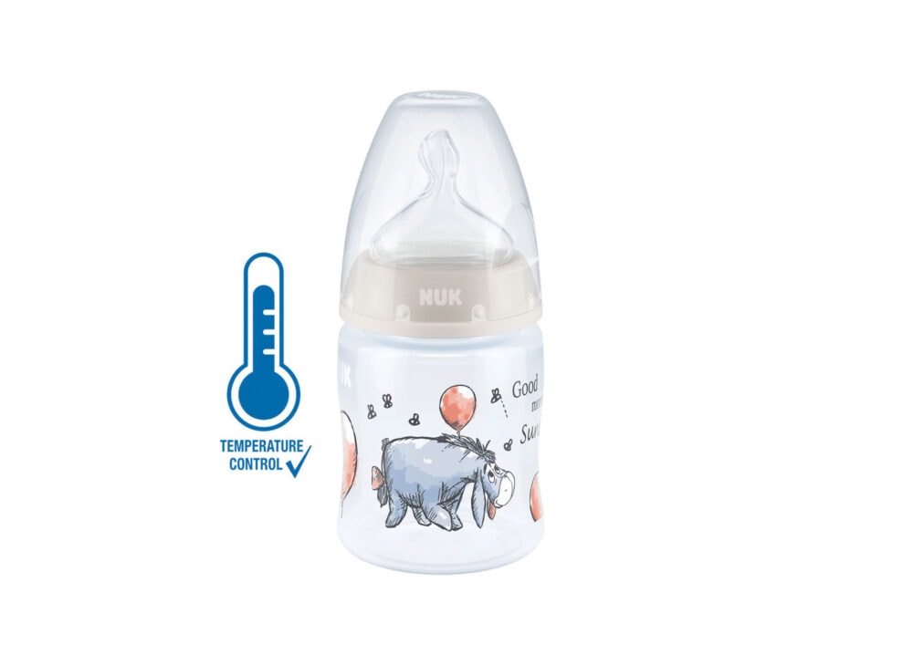 Nuk biberon first choice + winnie 150 ml bleu