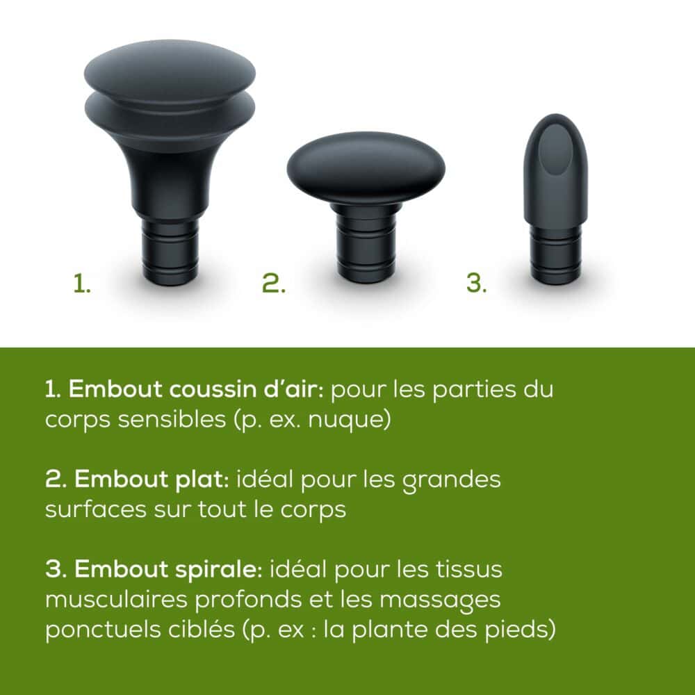 Beurer mg 79 sensitive pistolet de massage musculaire