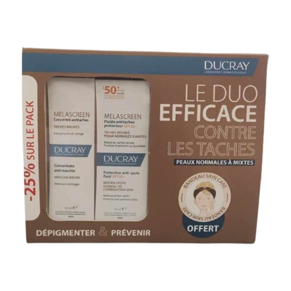 Ducray le duo efficace contre les taches peaux normales a mixtes