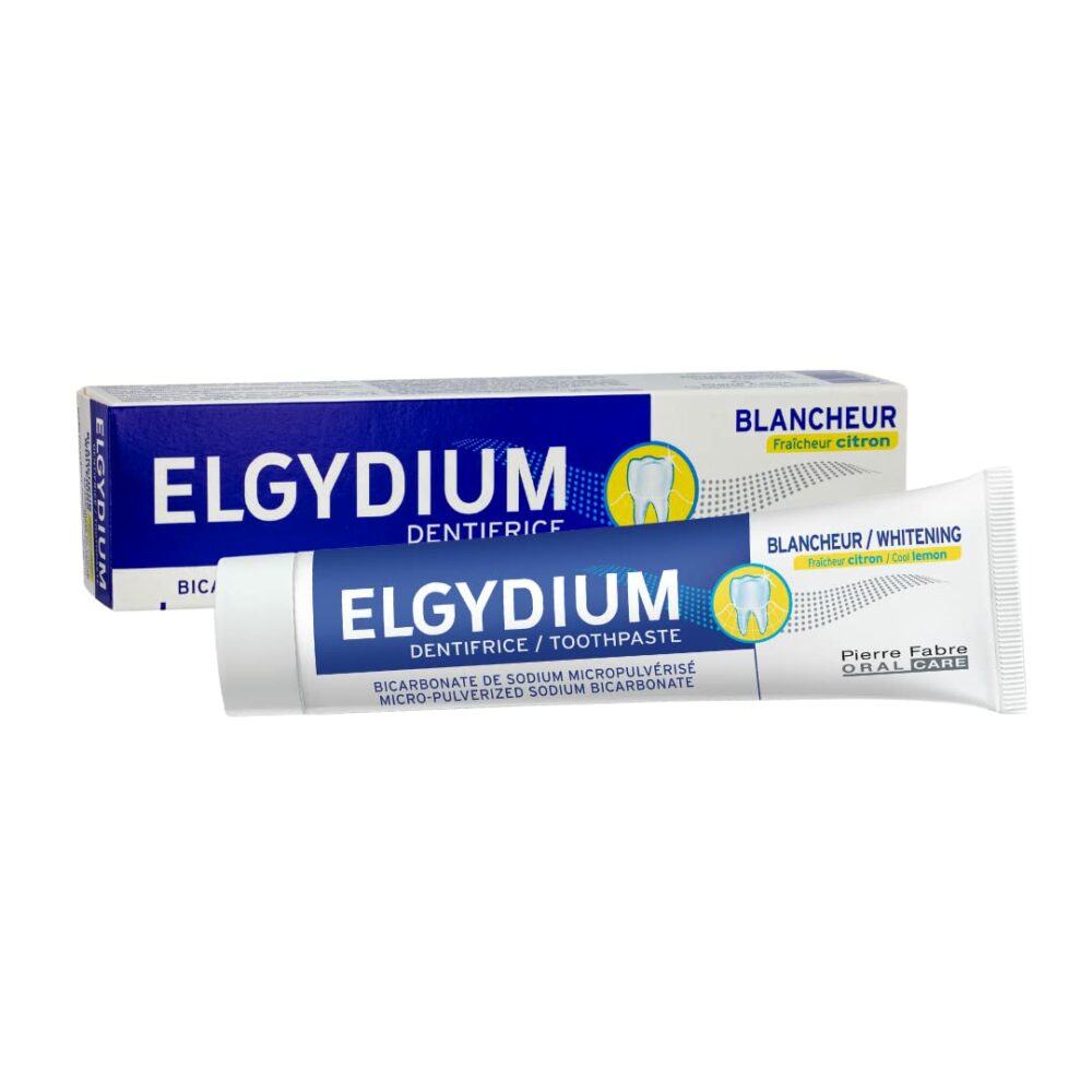 Elgydium dentifrice blancheur citron