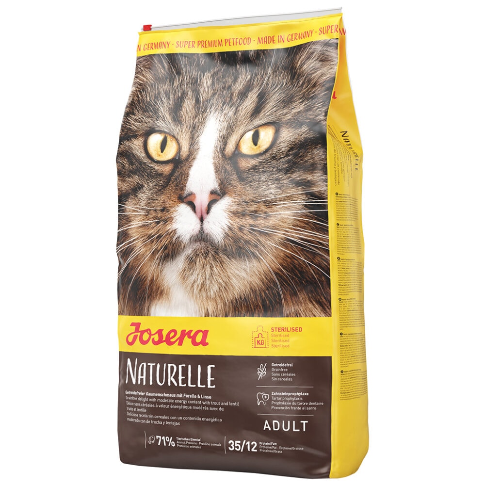 Josera grain free naturelle chat stérilisé 4. 250 kg