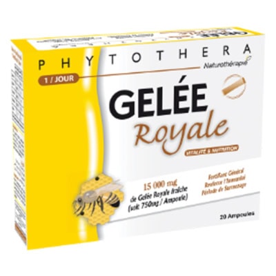 Phytothéra Gelée Royale 20 Ampoules