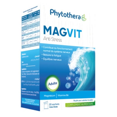 Phytothéra Magnesium Magvit 20 Sachets