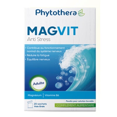 PHYTOTHERA Magnesium Magvit 20 Sachets
