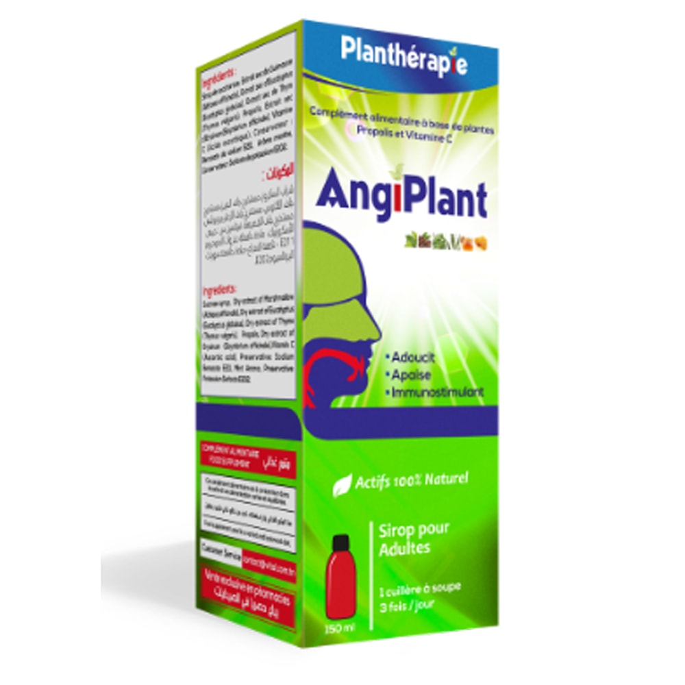 Planthérapie angiplant sirops 150 ml