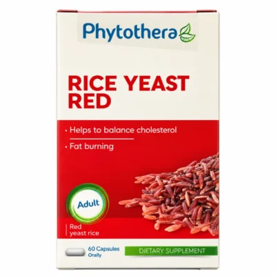 Phytothéra Levure de Riz Rouge 60 Gélules