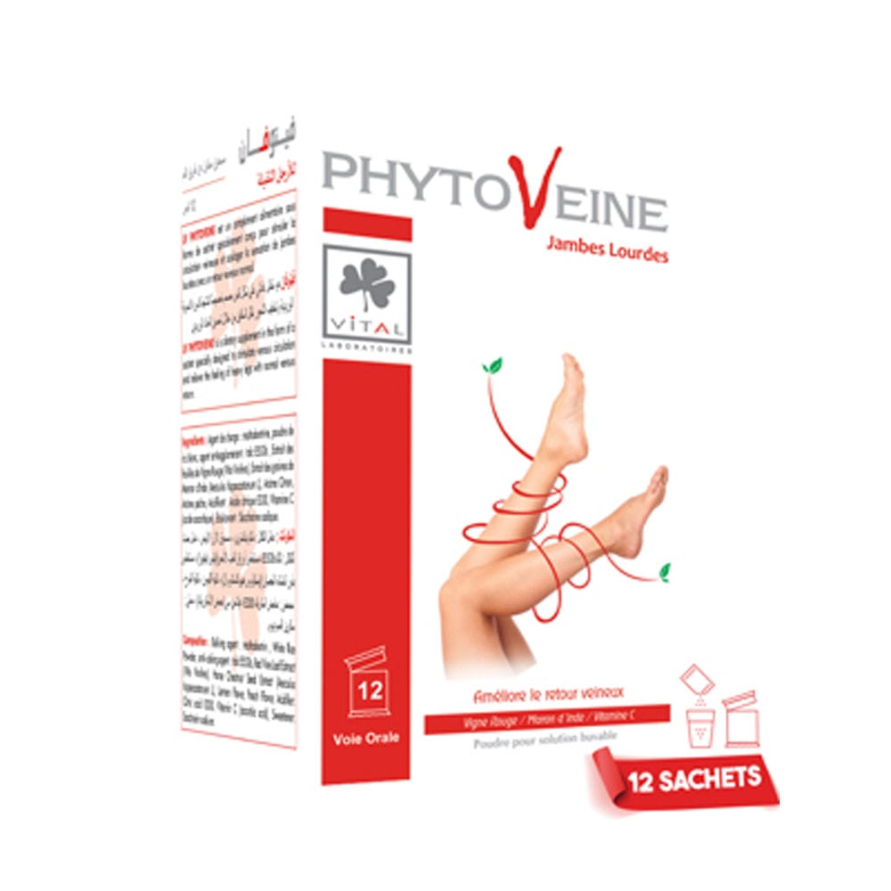 Vital phytoveine 12 sachets