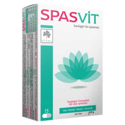 Vital Spasvit 15 Gélules