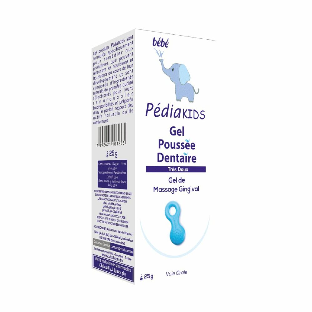 Pédiakids gel poussée dentaire 25gr