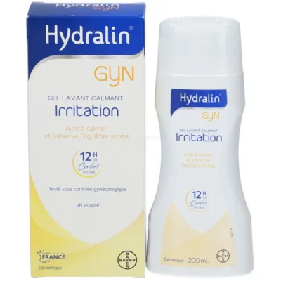 Hydralin gyn irritation gel lavant calmant équilibre intime 200ml