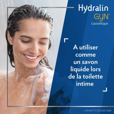 Hydralin gyn irritation gel lavant calmant équilibre intime 200ml