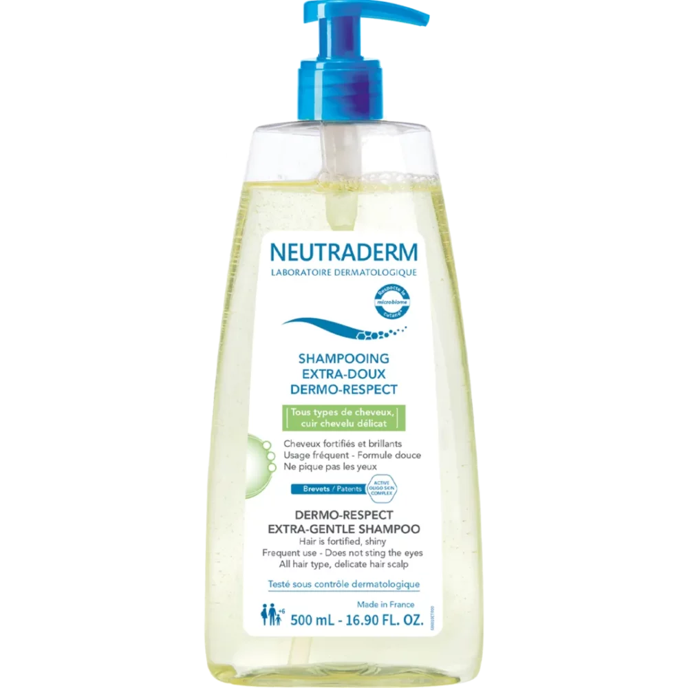 Neutraderm shampooing extra doux dermo-respect 500ml