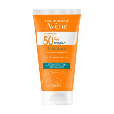 Avene cleanance fluide solaire ultra léger spf 50+