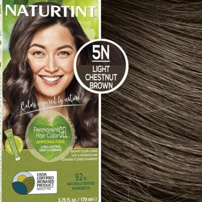 Naturtint colorant permanent en gel 5n châtain clair 170ml